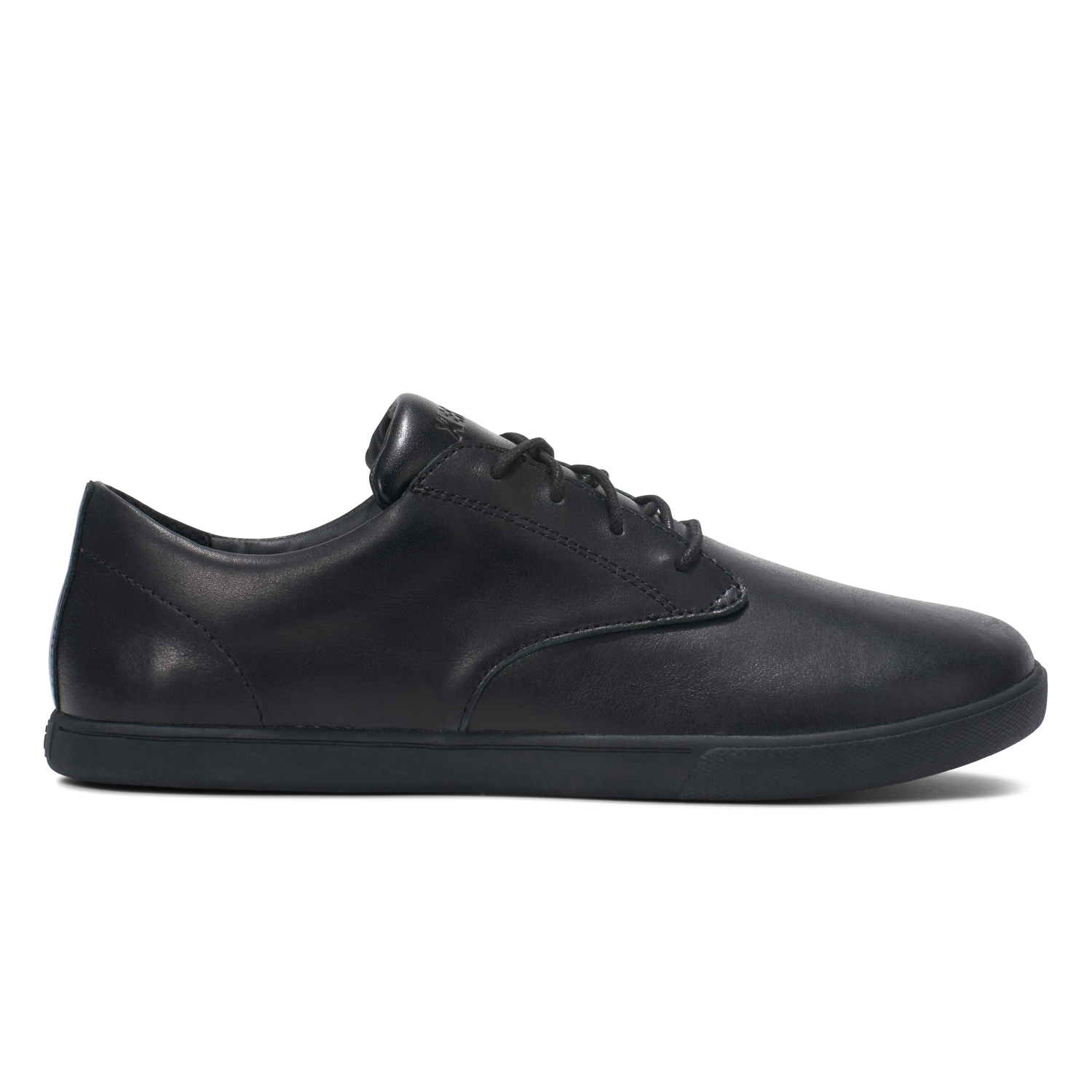 Xero Shoes Glenn Dress Black eleganter Barfuß-Halbschuh aus Leder
