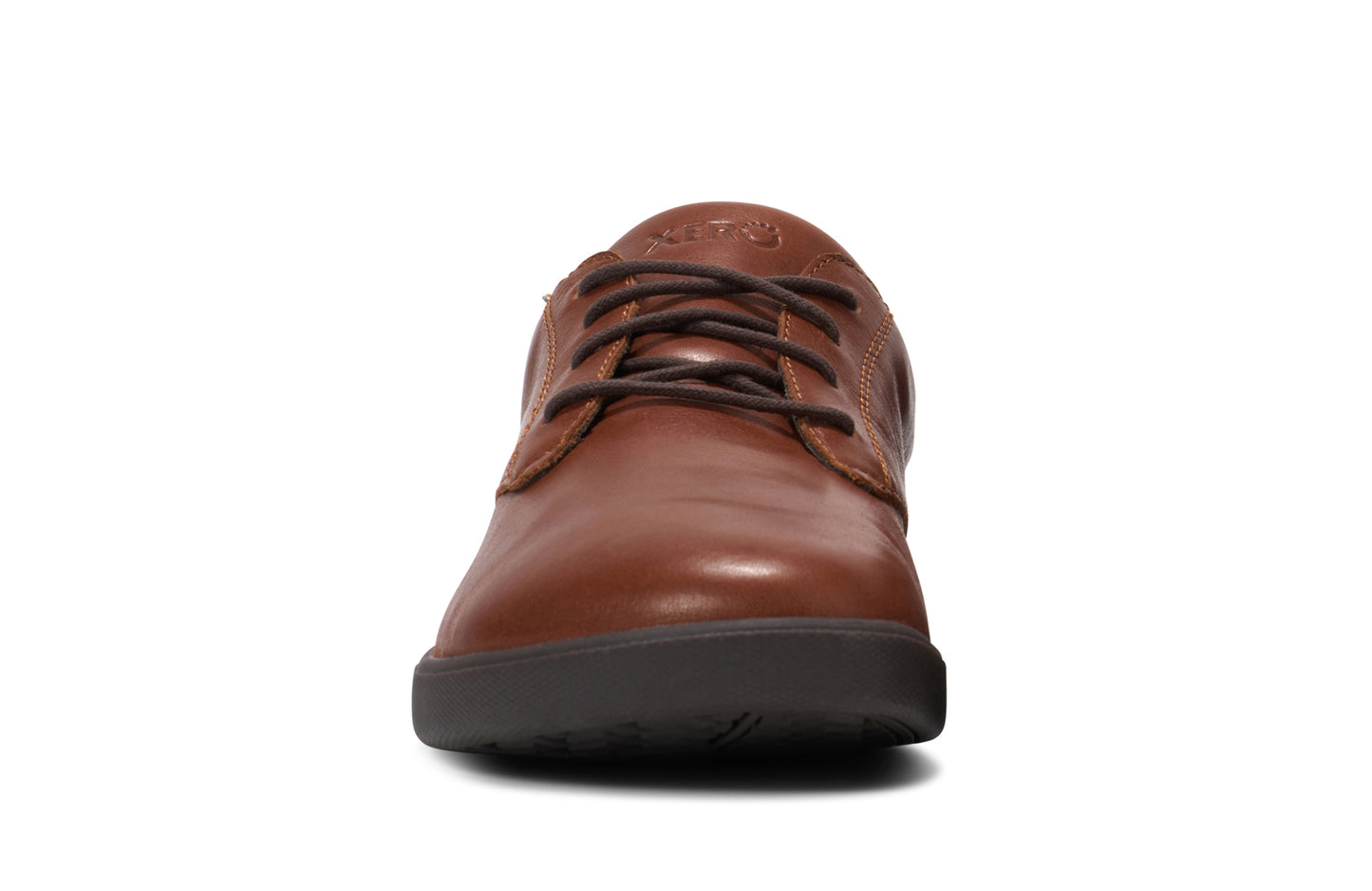 Xero Shoes Glenn Dress Brown – eleganter Barfuß-Halbschuh
