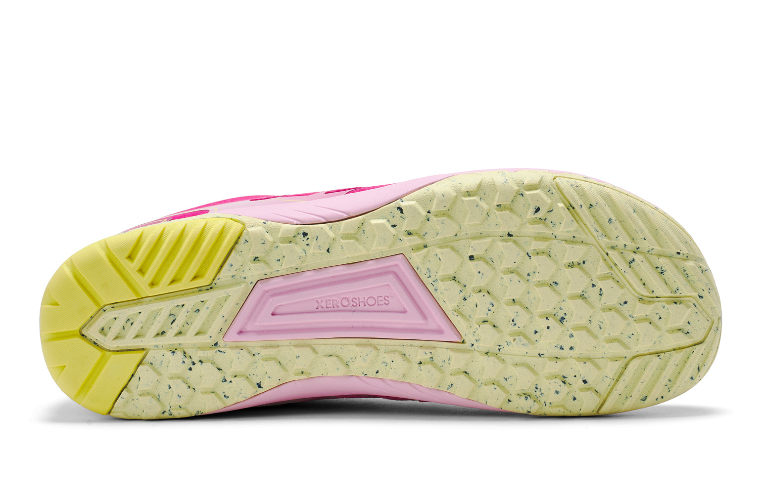 Griffige Außensohle des Xero Shoes HFS II Barfuß-Laufschuhs
