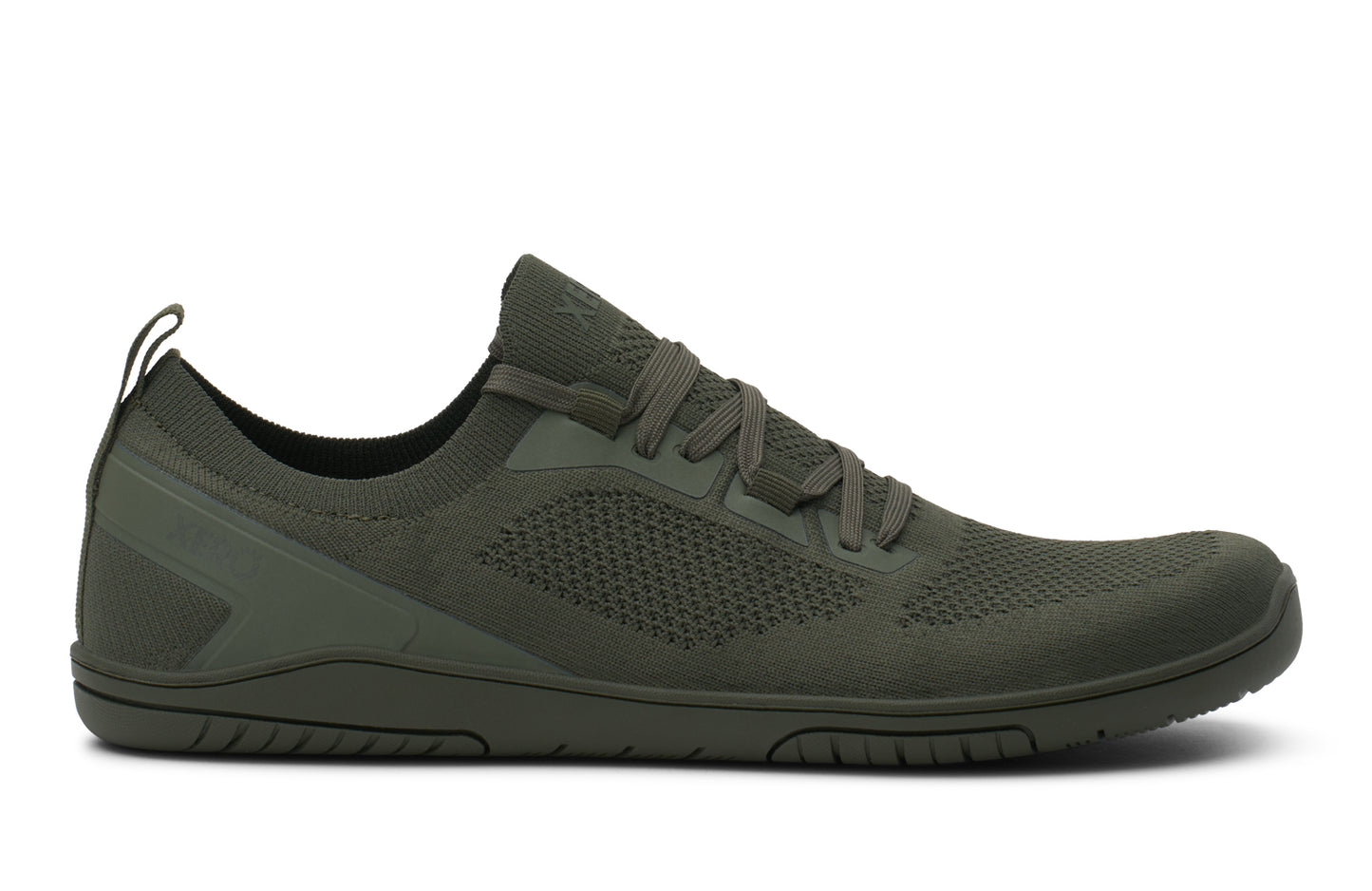 XERO SHOES Nexus Knit Army Green – leichter Barfuß-Sneaker