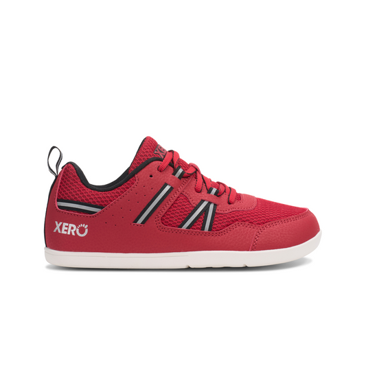 Xero Shoes Prio Big Kids Red Barfußschuh für Kinder