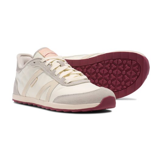 Xero Shoes Wynn Tan / Pink Sand Barfuß-Sneaker im Retro-Design