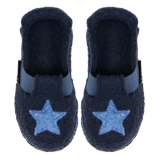 Nanga Hausschuh Shining Star Dunkelblau